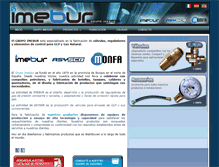 Tablet Screenshot of grupoimebur.com